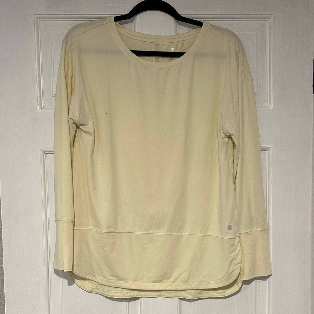 Apana Butter Yellow Long Sleeve Top